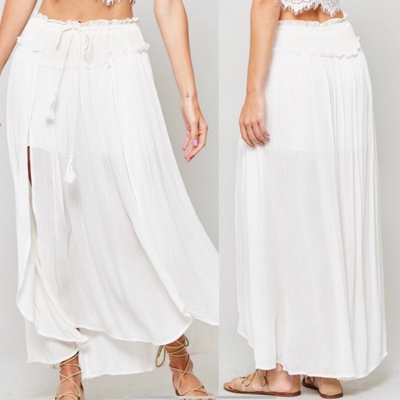 Last one!!  Boho Chic Maxi Skirt - Picture 6 of 7